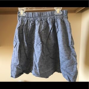 Chambray Skirt Paraella Size Small